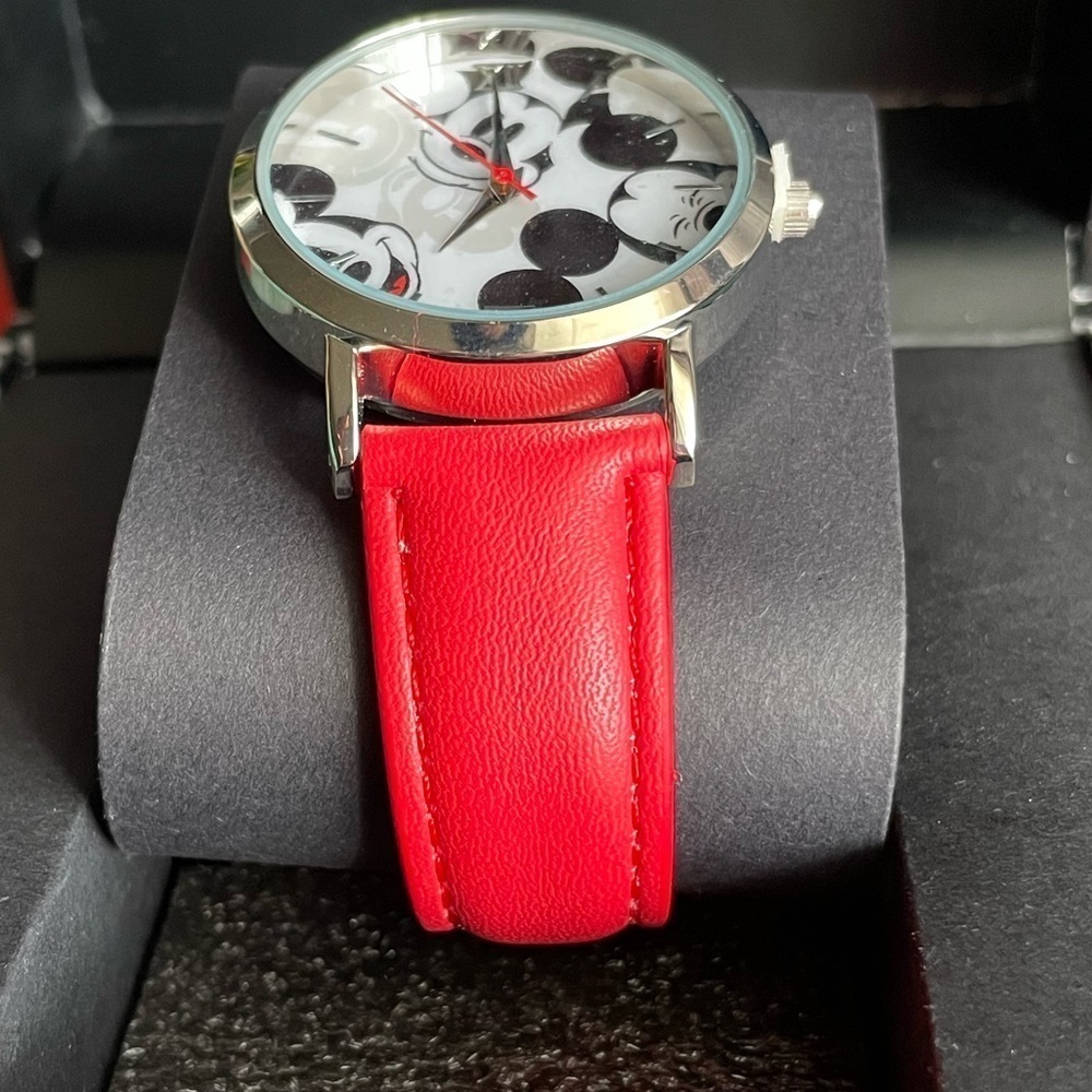 Disney Red and Cream Watch with Silver Accents - Picture 6 of 9